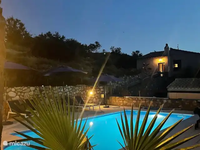 Casas DeMi huren in Spanje, Andalusië, Vélez-Blanco - vakantiehuis Zwembad 's nachts