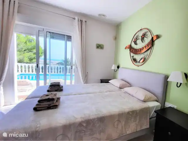 Villa Jules à Moraira avec vue sur la mer | Espagne, Costa Blanca, Moraira - villa La chambre parentale avec vue sur la mer