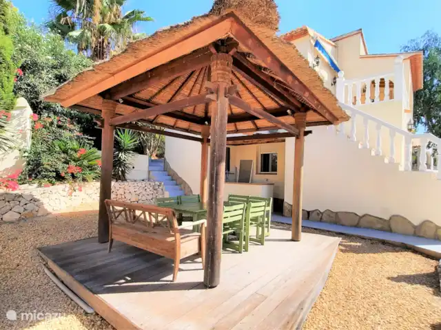 Villa Jules à Moraira avec vue sur la mer | Espagne, Costa Blanca, Moraira - villa Coin cosy sous la pergola