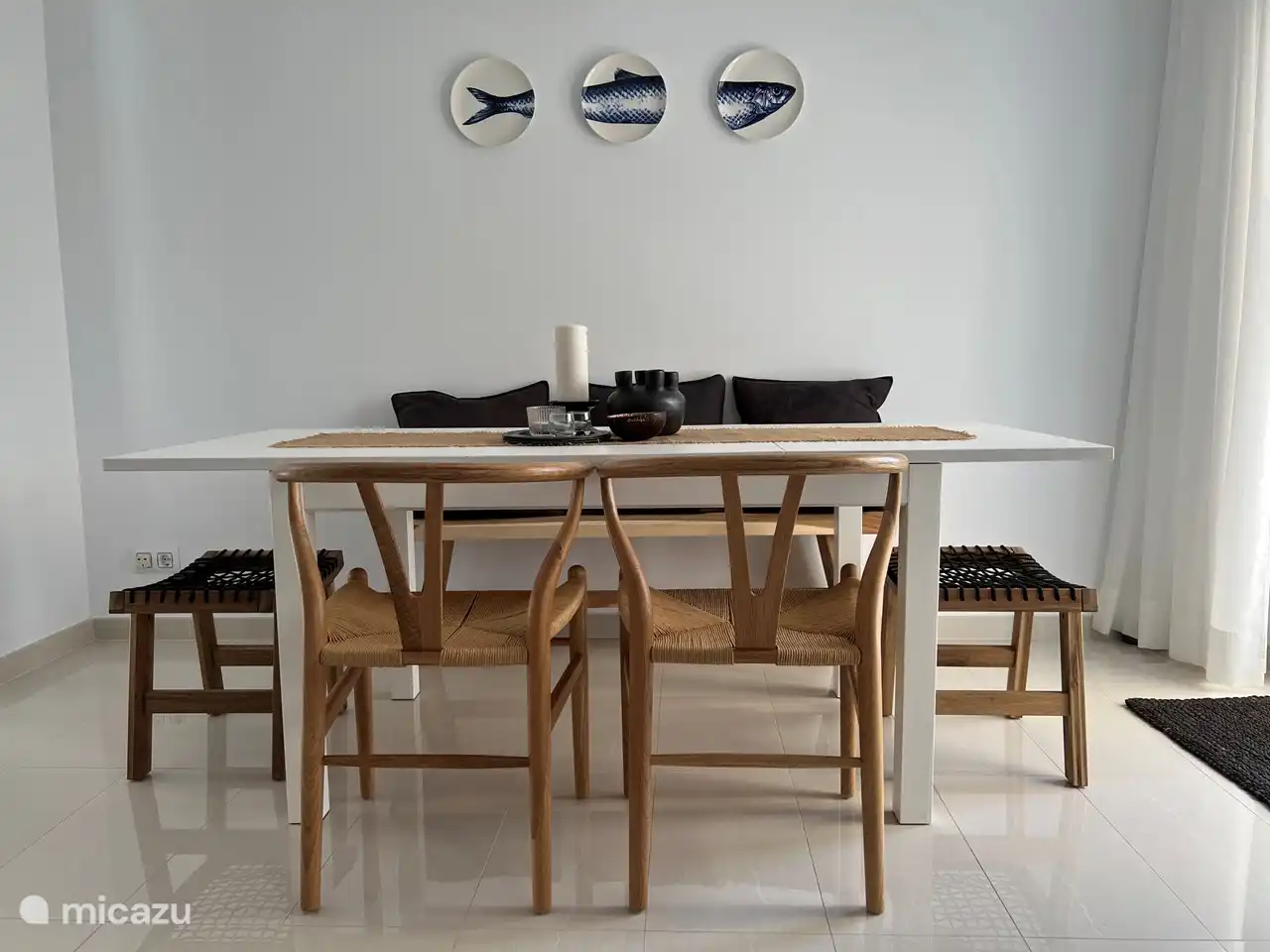 Keuken 1e etage eettafel