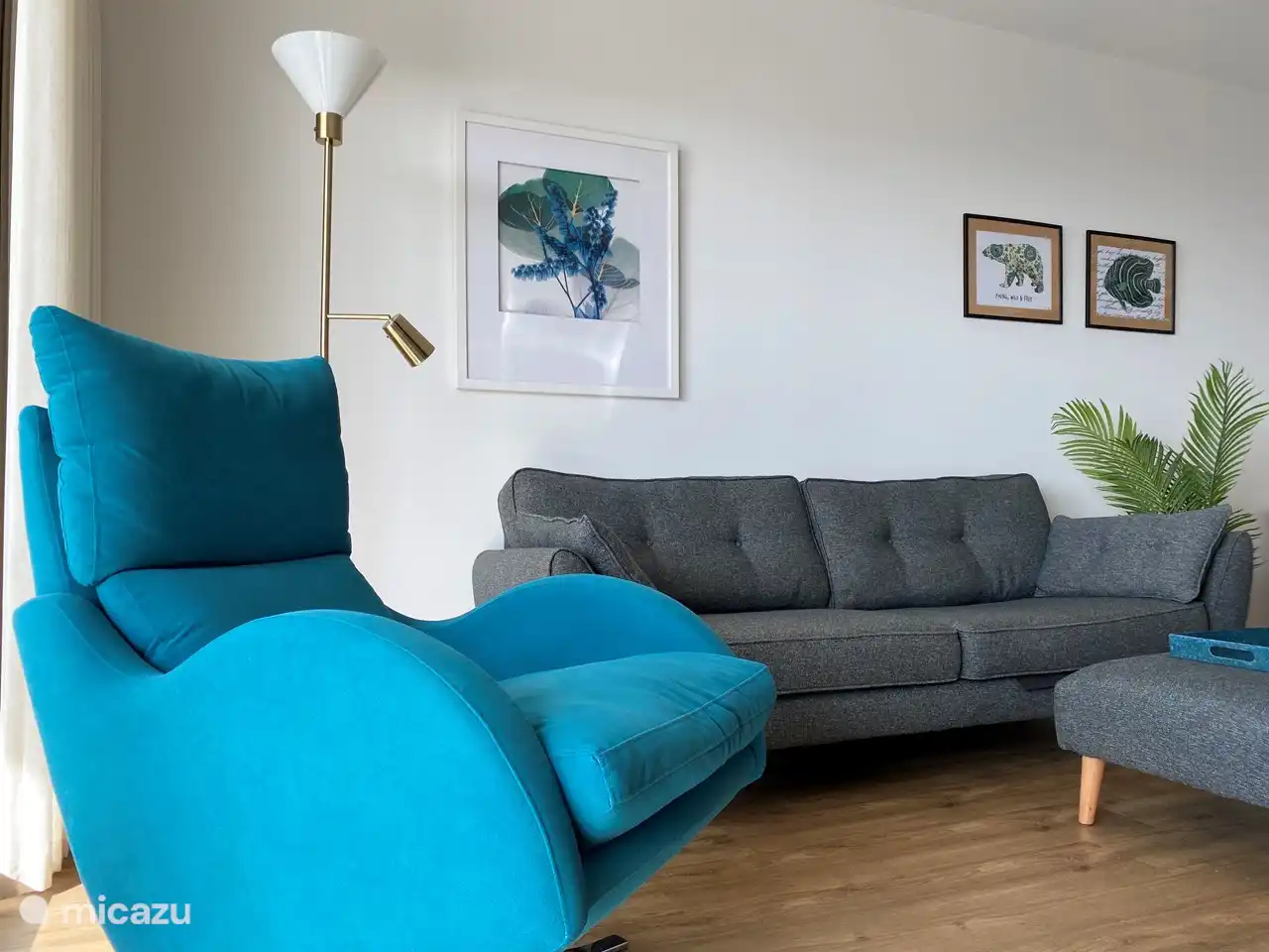 Una maravillosa silla relajante.