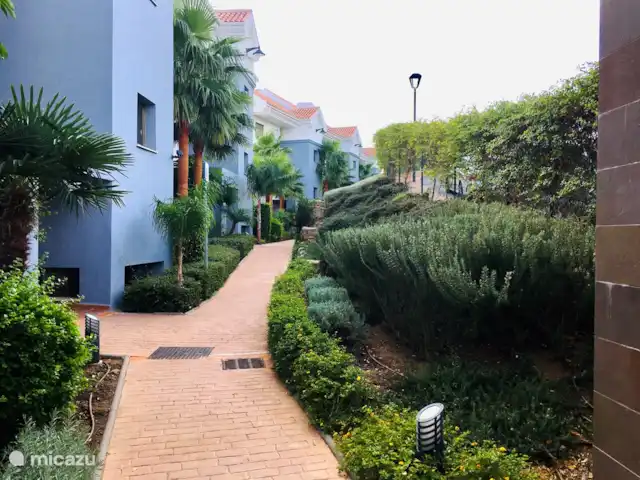 Location de Vacances Espagne, Costa del Sol, La Cala de Mijas, appartement - La Cala Hill Club appartement vue mer Entrée de direction du niveau de la rue.