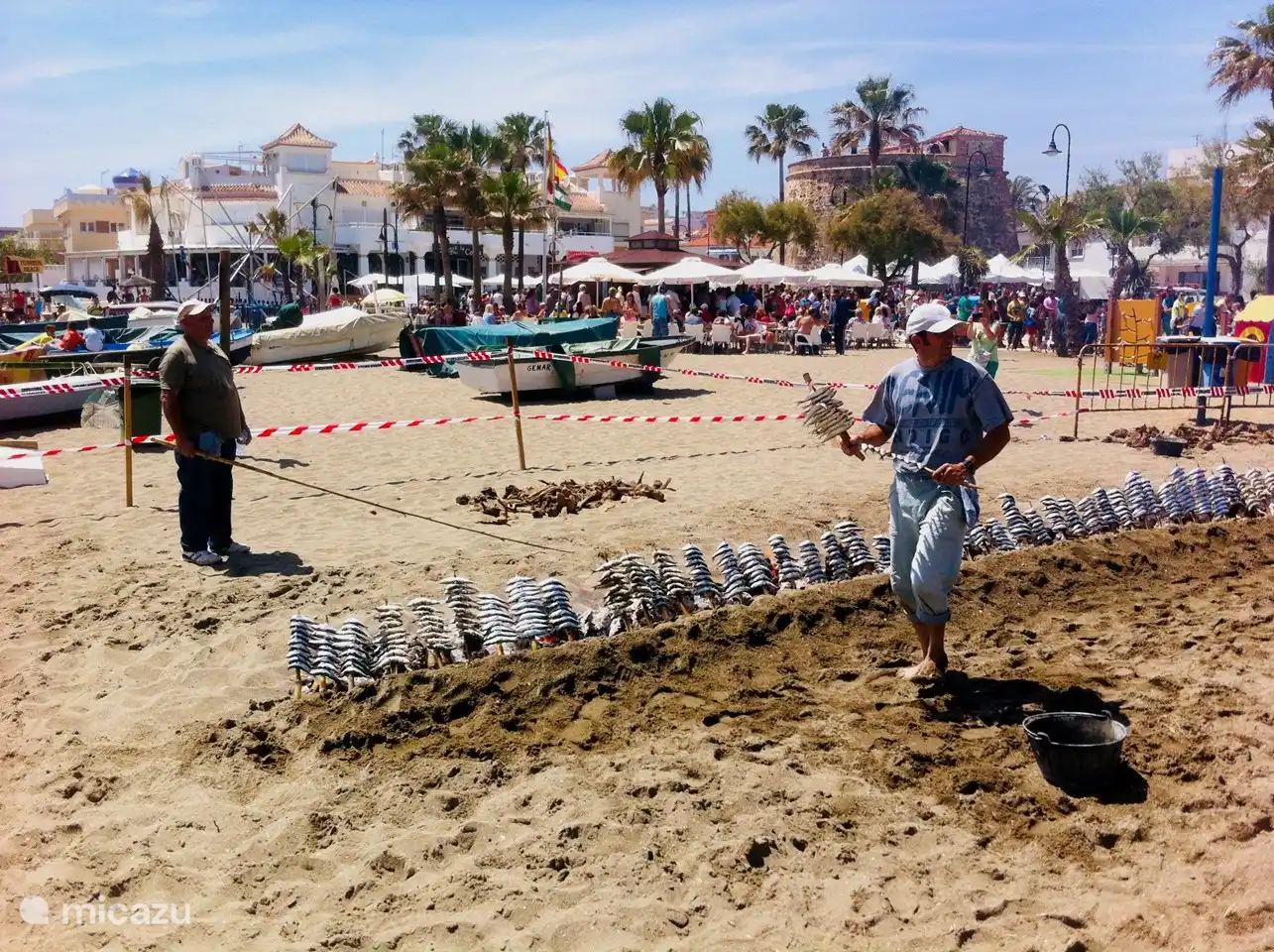 &#161;Las sardinas tambi&#233;n hay que comerlas durante la Feria!
