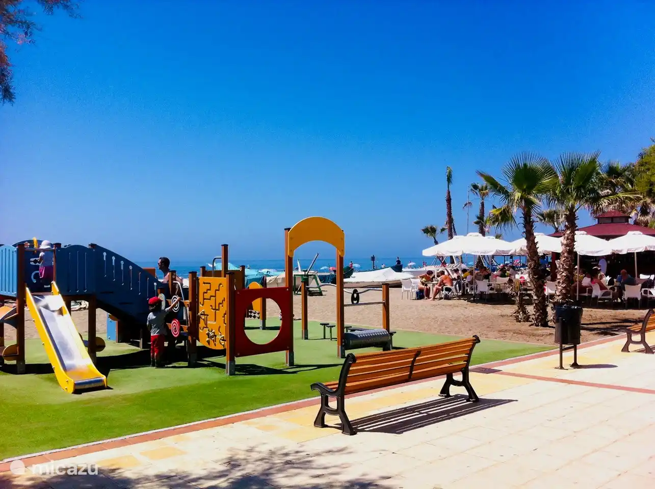 Tambi&#233;n hay mucho para jugar en la playa para los m&#225;s peque&#241;os.