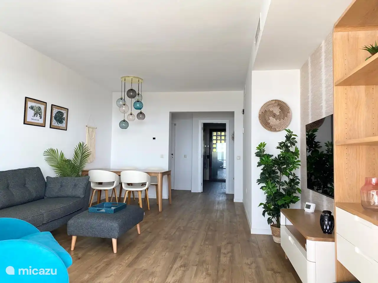 La acogedora sala de estar