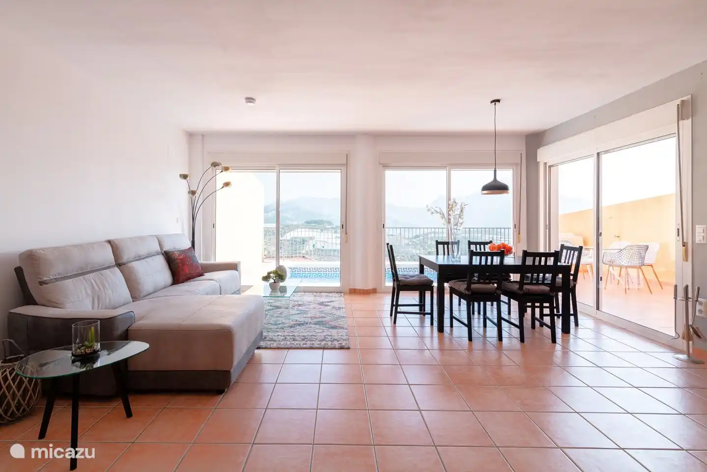 Disfruta de la vista desde la sala de estar