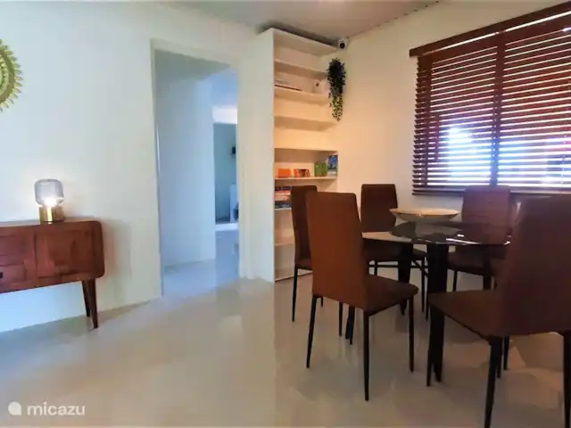 Villa de lujo con hermoso jardín en Aruba, Paradera, Paradera - villa Mesa del comedor