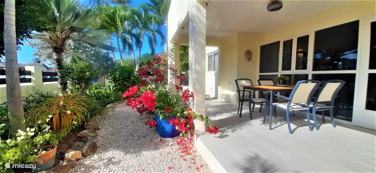 Vorgarten mit Eingang