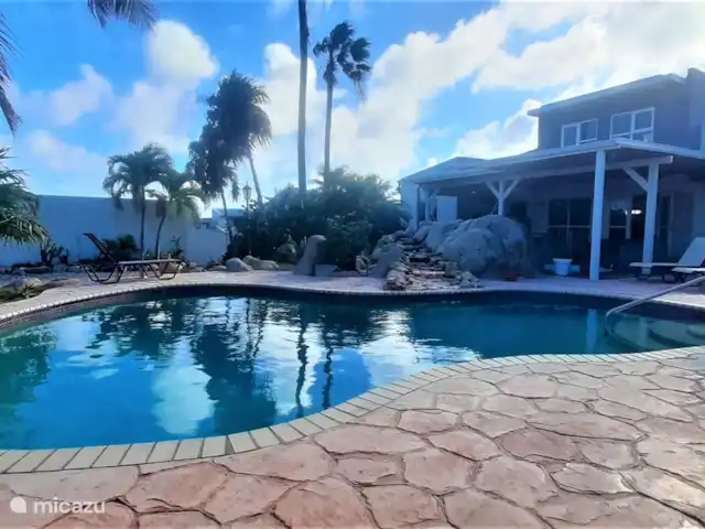 Villa de lujo con hermoso jardín en Aruba, Paradera, Paradera - villa Piscina privada con hermoso jardín grande