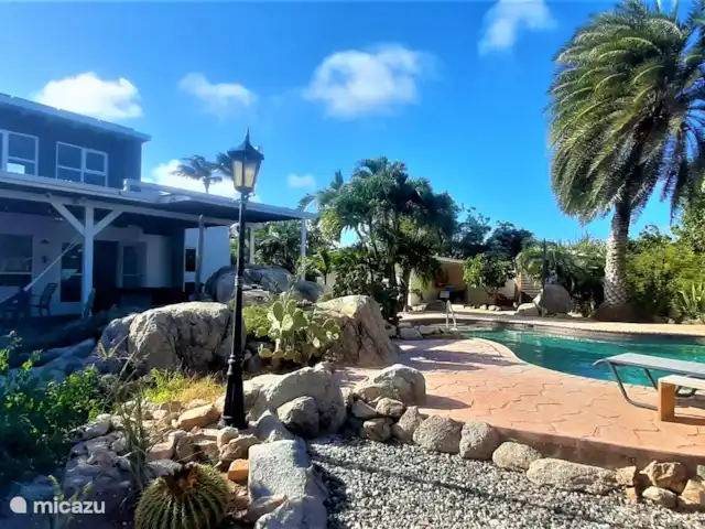 Villa de lujo con hermoso jardín en Aruba, Paradera, Paradera - villa Piscina privada con hermoso jardín grande