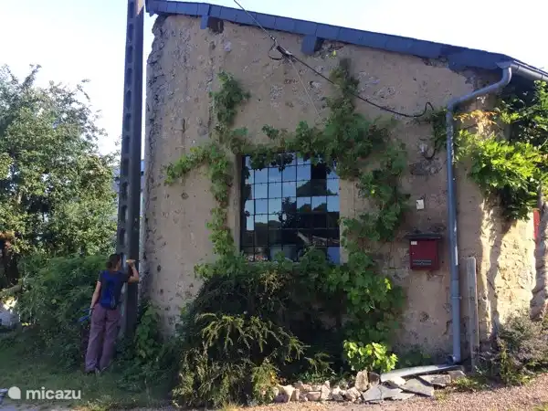 The first walk starts next door