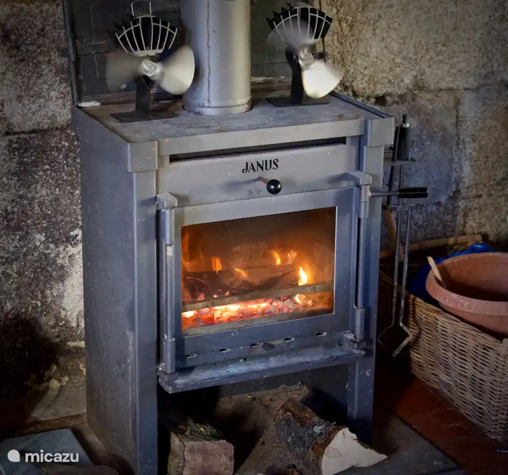 Or chill out in front of the stove