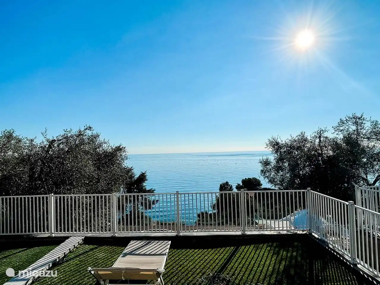 Wunderschöner Meerblick von Ihrem Ferienhaus und Garten