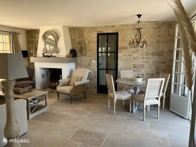 Location de Vacances France, Vaucluse, Roussillon, maison de vacances - Les Garances Le salon