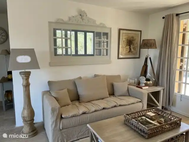 Location de Vacances France, Vaucluse, Roussillon, maison de vacances - Les Garances Le salon