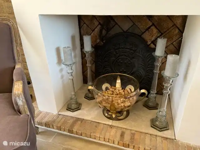 Location de Vacances France, Vaucluse, Roussillon, maison de vacances - Les Garances Une touche de Brocante dans le salon