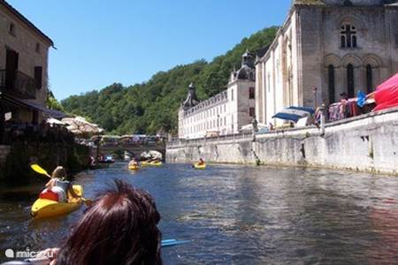 Kanoën in de Dordogne
