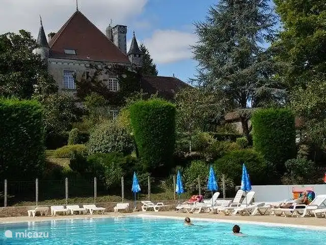 Mobil-home Château Le Verdoyer **** | France, Dordogne, Champs-Romain - mobil-home Piscine extérieure