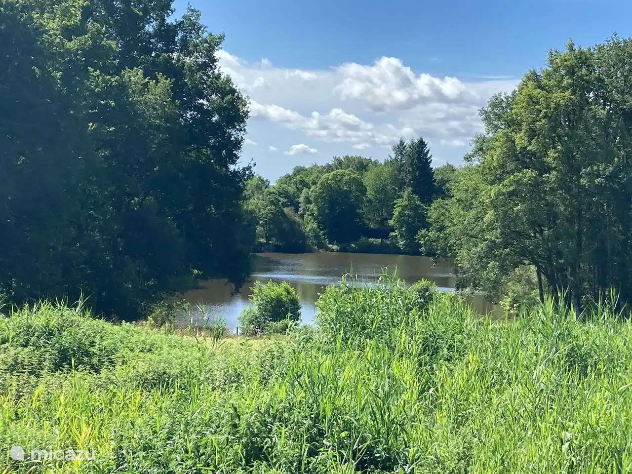 Un des lacs de loisirs et de pêche