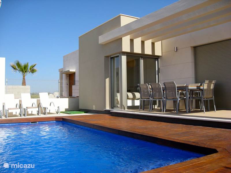 Vakantiehuis Spanje, Costa Blanca, Jacarilla Villa Villa Imjo Gelijkvloer privé zwembad