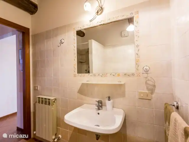 Apartamento Mandorlo - Podere Monti en Italia, Toscana, Casole d'Elsa - casa vacacional Cuarto de baño 1 con ducha
Apartamento Mandorlo - Monti 1824