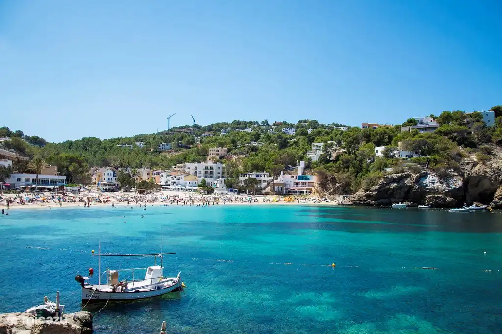 Bay of cala vadella! Where the apartment is located