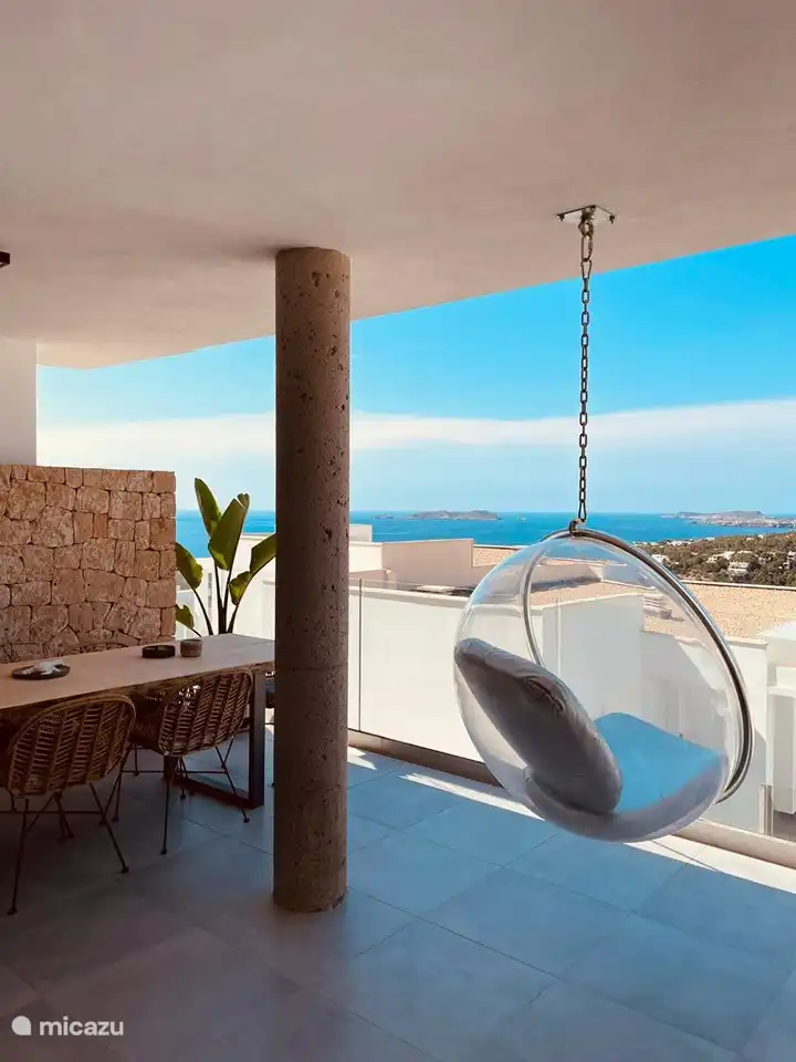 View from terrace of 30 m2