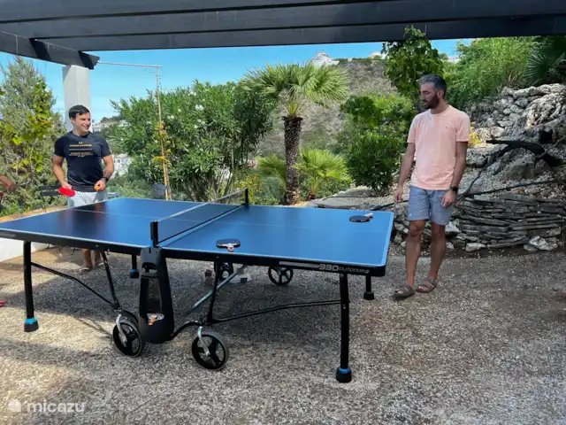 Villa Boa Vida | Espagne, Costa Blanca, Monte Pego - villa Sous l’abri d’auto, vous pouvez faire une partie de ping-pong !
