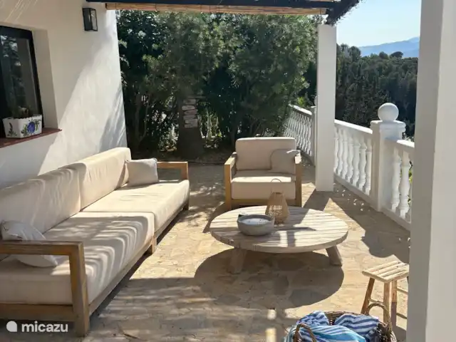 Villa Boa Vida | Espagne, Costa Blanca, Monte Pego - villa Salon confortable où vous pourrez profiter du magnifique coucher de soleil le soir.
