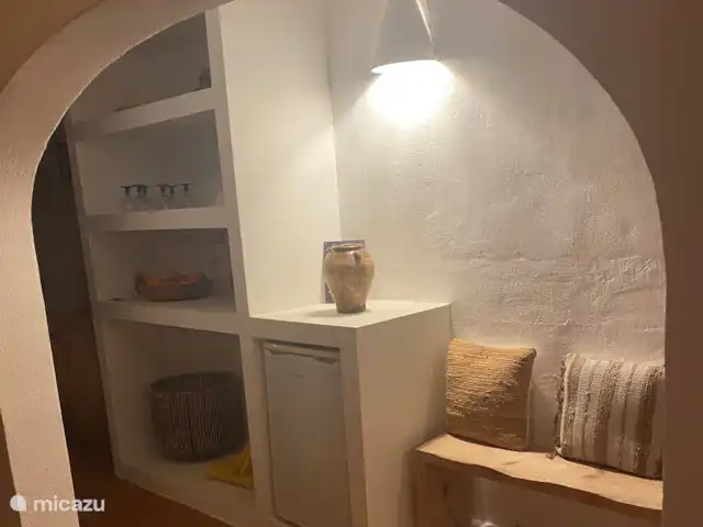 Villa Boa Vida | Espagne, Costa Blanca, Monte Pego - villa partie de la cuisine extérieure où un réfrigérateur est également fourni