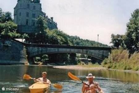 canoeing on the Ourthe