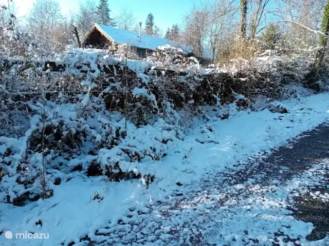 Chalé Barvaux en Bélgica, Ardenas, Barvaux-sur-Ourthe - chalet Chalet desde la carretera