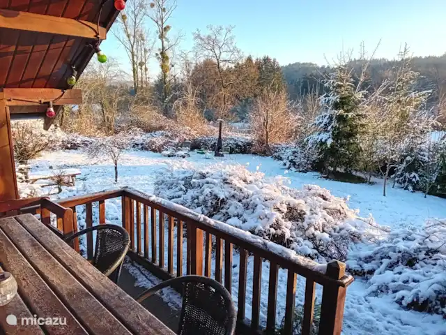 Chalé Barvaux en Bélgica, Ardenas, Barvaux-sur-Ourthe - chalet terraza