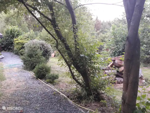 Chalé Barvaux en Bélgica, Ardenas, Barvaux-sur-Ourthe - chalet entrada