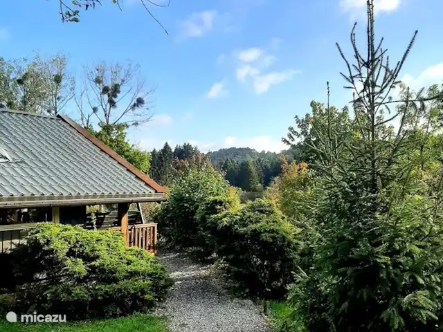 Chalé Barvaux en Bélgica, Ardenas, Barvaux-sur-Ourthe - chalet jardín