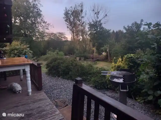 Chalé Barvaux en Bélgica, Ardenas, Barvaux-sur-Ourthe - chalet terraza