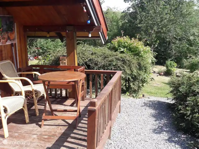 Chalé Barvaux en Bélgica, Ardenas, Barvaux-sur-Ourthe - chalet terraza