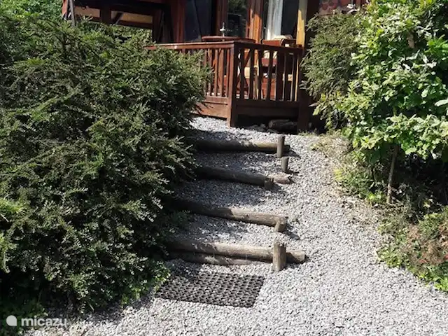 Chalé Barvaux en Bélgica, Ardenas, Barvaux-sur-Ourthe - chalet terraza