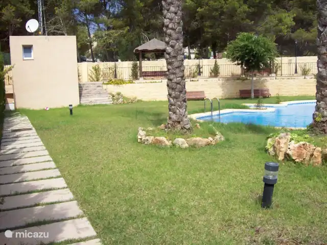 Parcs d'attractions, Espagne, Costa Blanca, Calpe, maison mitoyenne Azalea