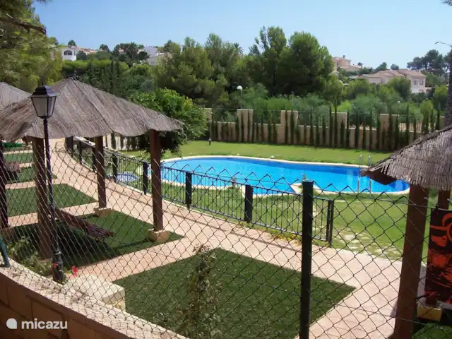 Parcs d'attractions, Espagne, Costa Blanca, Calpe, maison mitoyenne Azalea