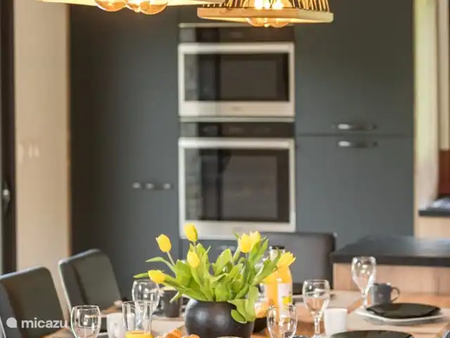 Casa de diseño ecológico Ducarinne en Francia, Lot y Garona, Argenton - villa La cocina