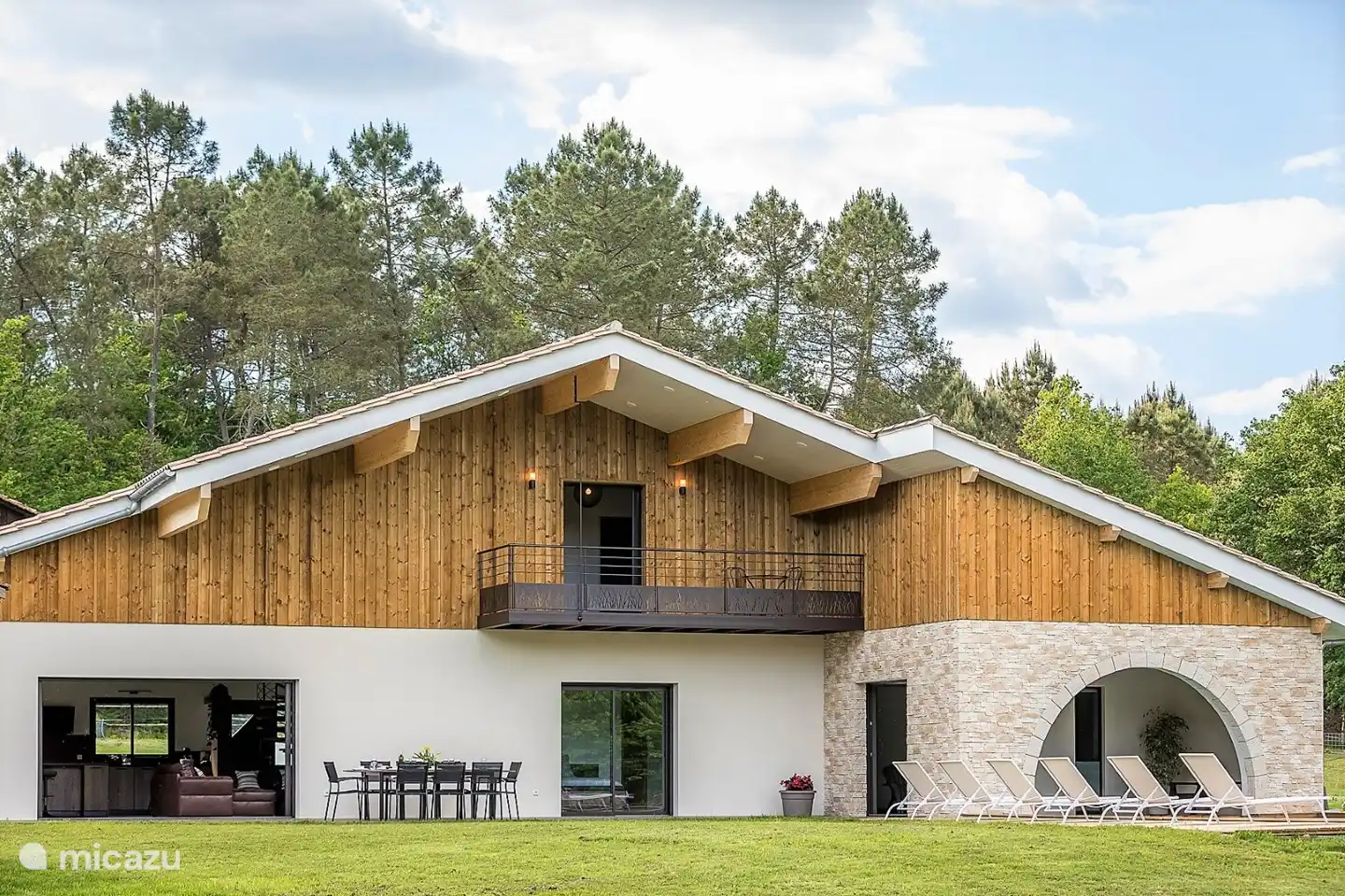 Die Villa mit Garten