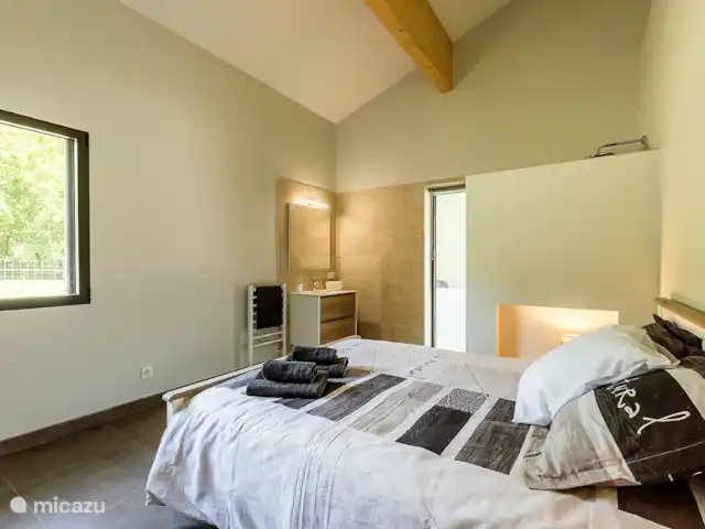 Casa de diseño ecológico Ducarinne en Francia, Lot y Garona, Argenton - villa El dormitorio