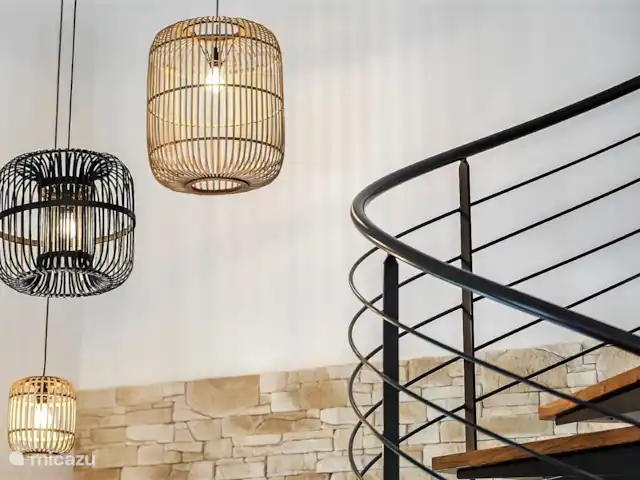 Casa de diseño ecológico Ducarinne en Francia, Lot y Garona, Argenton - villa La escalera de caracol