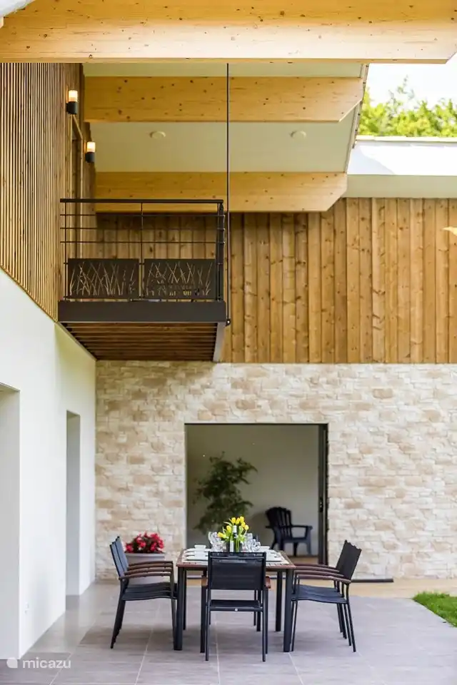 Die Villa mit Terrasse