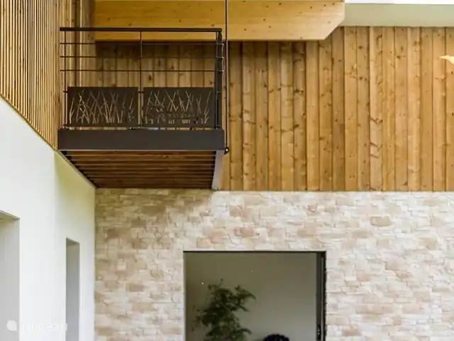 Casa de diseño ecológico Ducarinne en Francia, Lot y Garona, Argenton - villa La villa con terraza