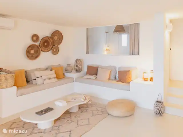 Sueño. Casa Ana María en España, Ibiza, Cala Vadella - bungaló Disfruta del sofá