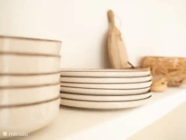 Sueño. Casa Ana María en España, Ibiza, Cala Vadella - bungaló Platos y vajilla por 12p