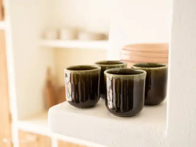 Sueño. Casa Ana María en España, Ibiza, Cala Vadella - bungaló Tazas cuidadosamente seleccionadas...