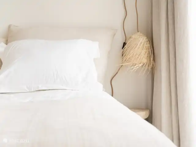 Sueño. Casa Ana María en España, Ibiza, Cala Vadella - bungaló Dormitorio Arena. Aire acondicionado Calor/Frio